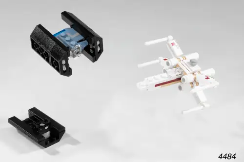 レゴ 4484-1 ミニ Xウイングとタイ・アドバンス スター・ウォーズ