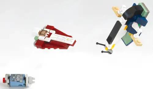 レゴ 4487-1 ミニジェダイスターファイター&スレーヴ1 スター・ウォーズ