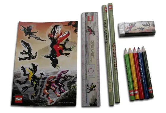 レゴ 4494612-1 Dino Attack Stationery Set 文房具