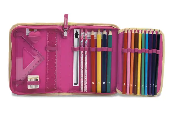 レゴ 4499389-1 Clikits Heart Pencil Case with Pencils 文房具