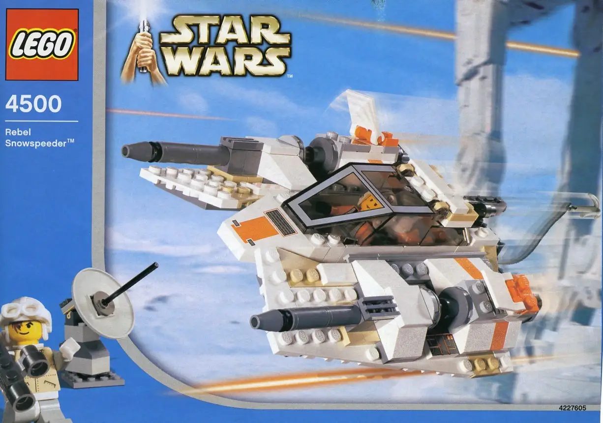 レゴ 4500-1 レベルスノースピーダー スター・ウォーズ