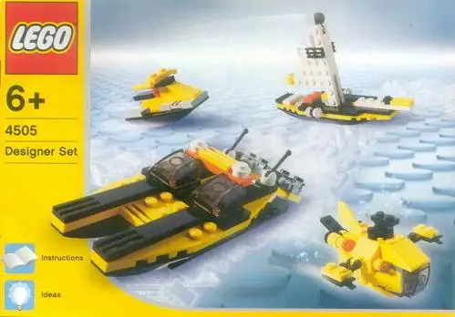 レゴ 4505-1 海の乗り物デザイナー デザイナーセット