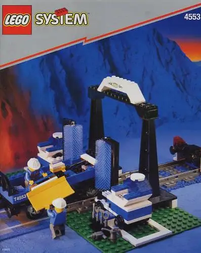 レゴ 4553-1 トレイン ウォッシュ 9V