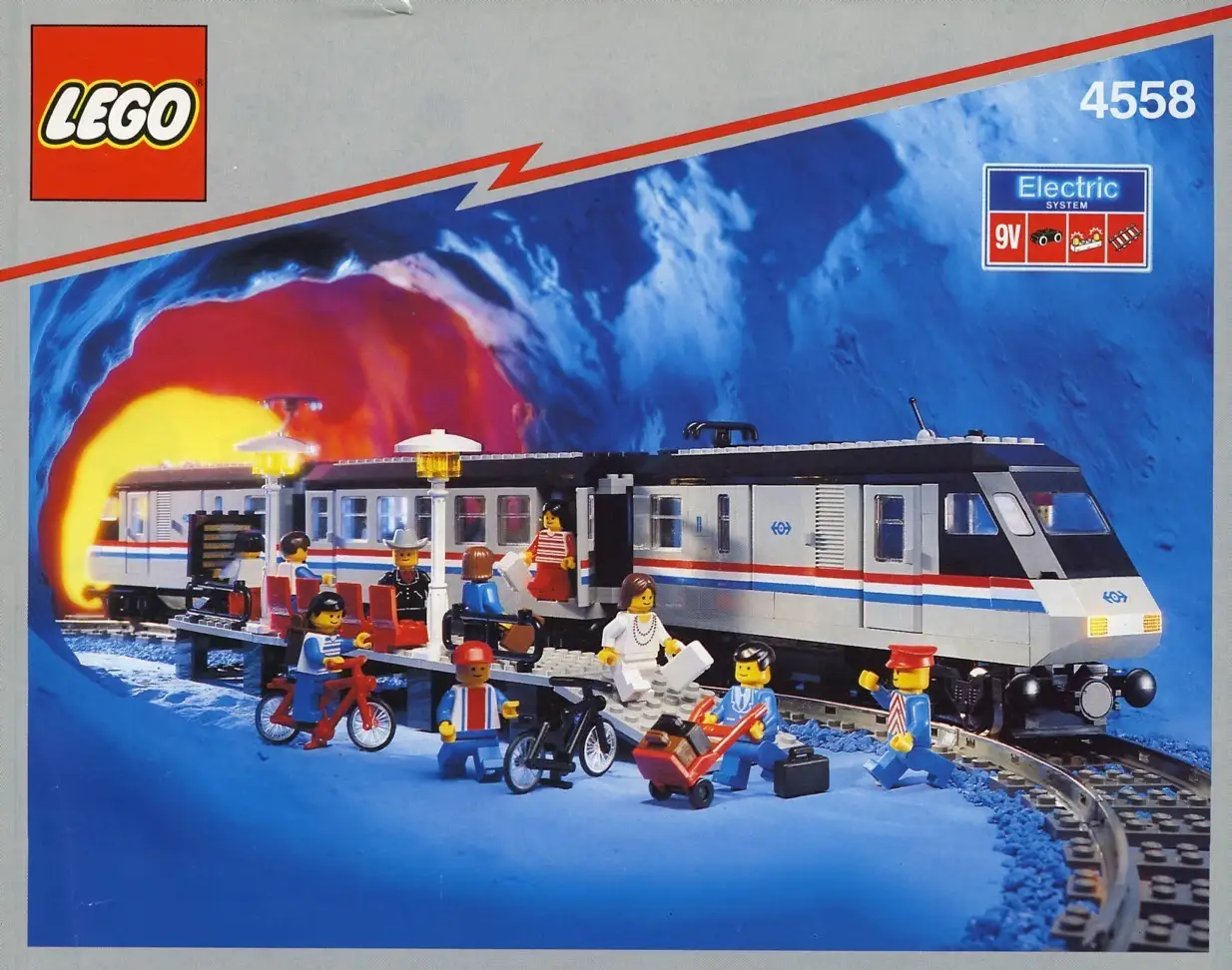 レゴ 4558-1 インターシティエクスプレス（コントローラー別売り） 9V