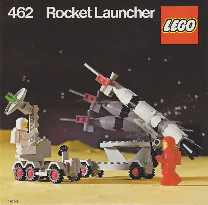 レゴ 462-1 移動ロケット発射台 クラシックスペース
