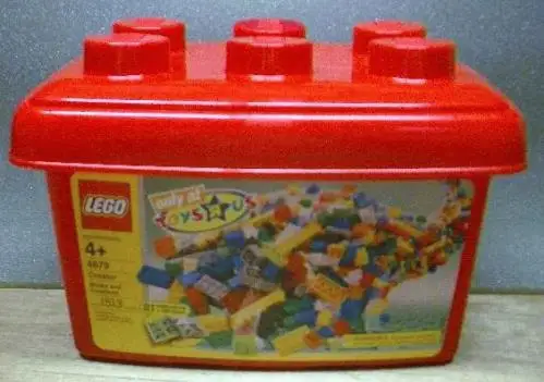 レゴ 4679a-2 Bricks and Creations Tub - (TRU Exclusive) (Bottom Tub and its contents only) Make & Create