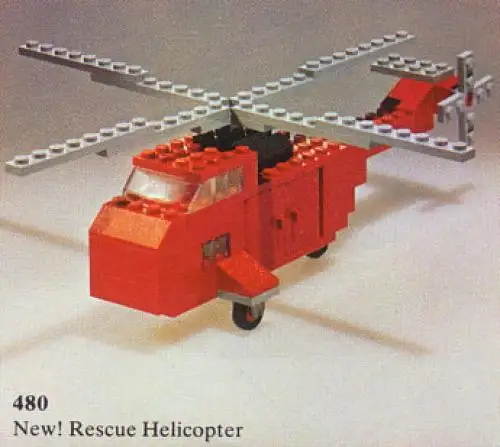 レゴ 480-1 Rescue Helicopter 消防
