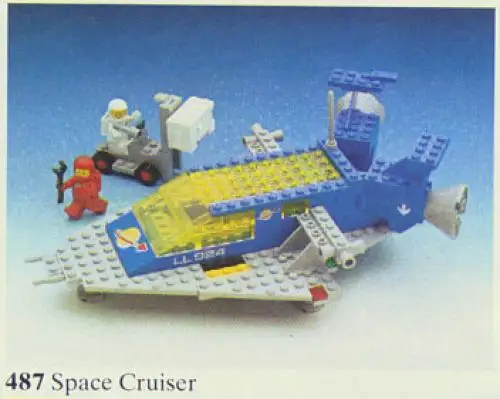 レゴ 487-1 スペーストランスポーター クラシックスペース