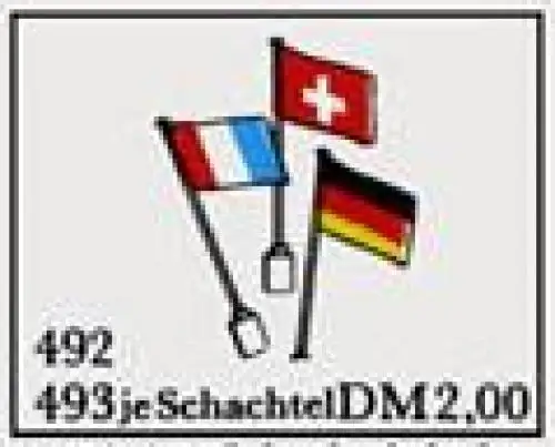 レゴ 493-2 European Flags 補足品