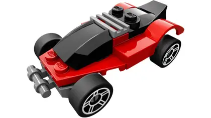 レゴ 4948-1 ブラック＆レッド・レーサー レーサー