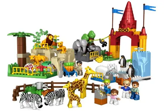 レゴ 4960-1 ジャイアントどうぶつえん Legoville