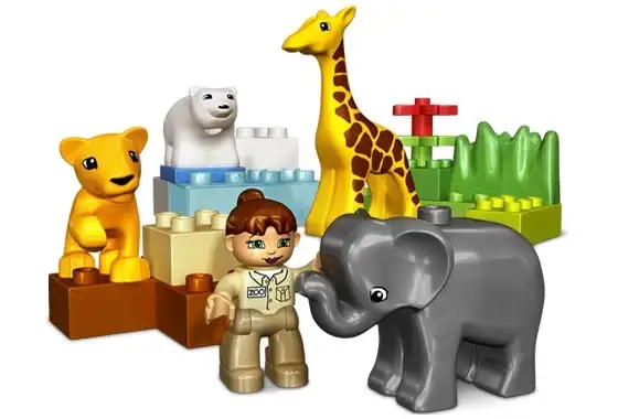 レゴ 4962-1 ちいさなどうぶつえん Legoville