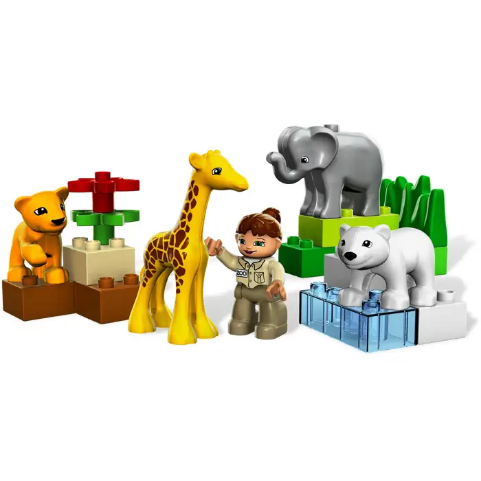レゴ 4962-3 ちいさなどうぶつえん Legoville