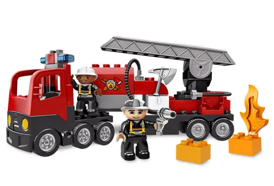 レゴ 4977-1 はしご消防車 Legoville
