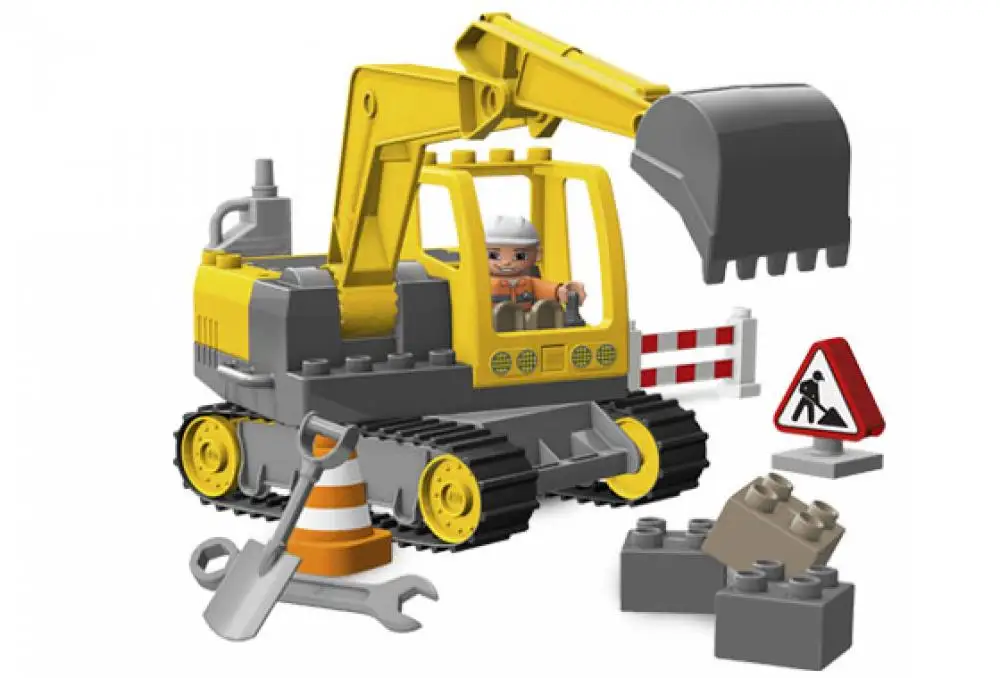 レゴ 4986-1 ショベルカー Legoville