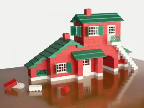 レゴ 5-4 Large House Set ミニタリア