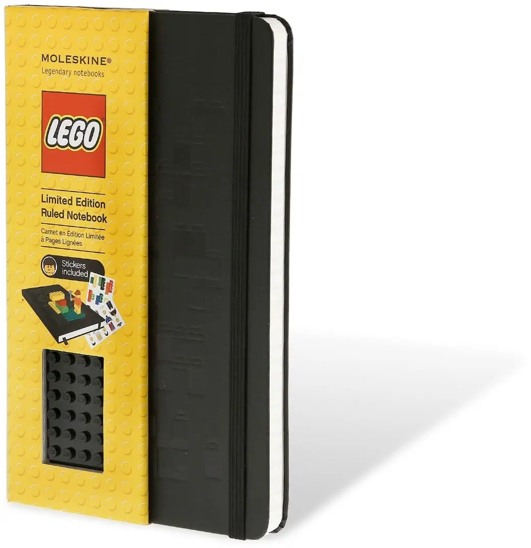 レゴ 5001126-1 Limited Edition Ruled Notebook (Black) 文房具