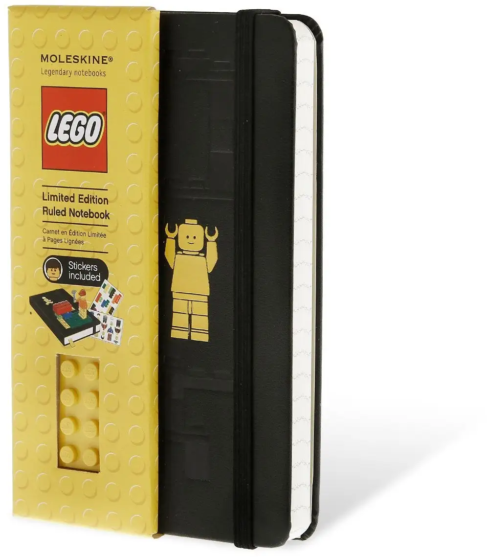 レゴ 5001127-1 Limited Edition Ruled Notebook (Yellow) 文房具