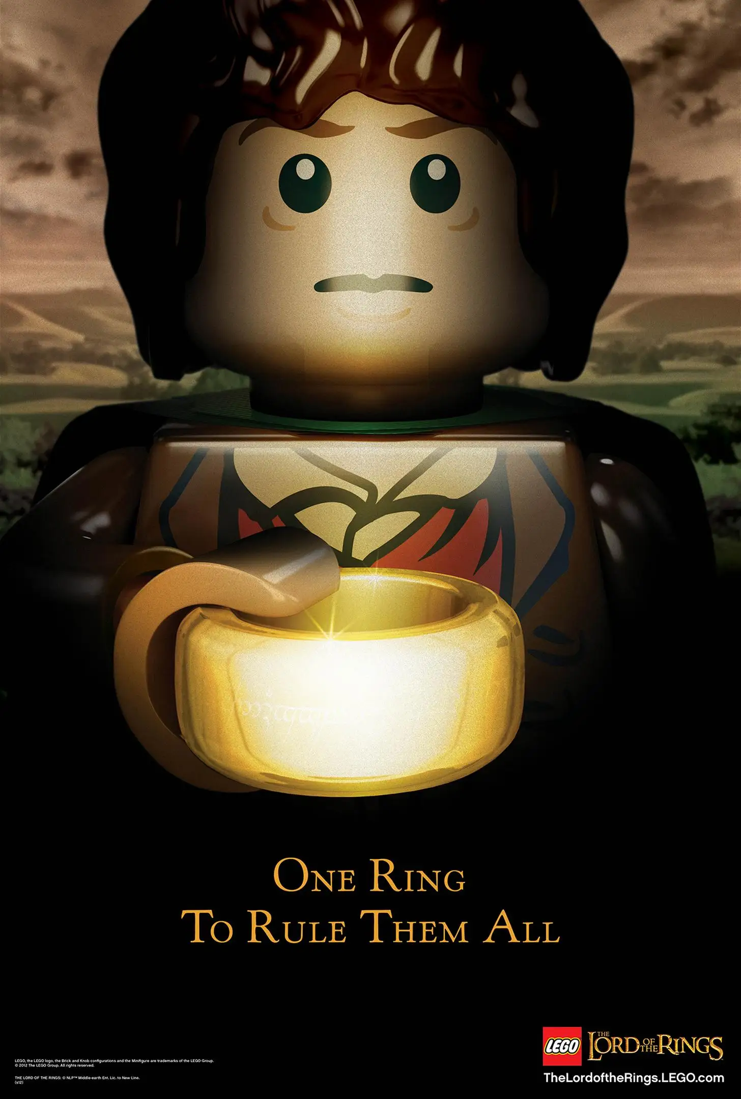 レゴ 5001163-1 Lord of the Rings Poster ポスター