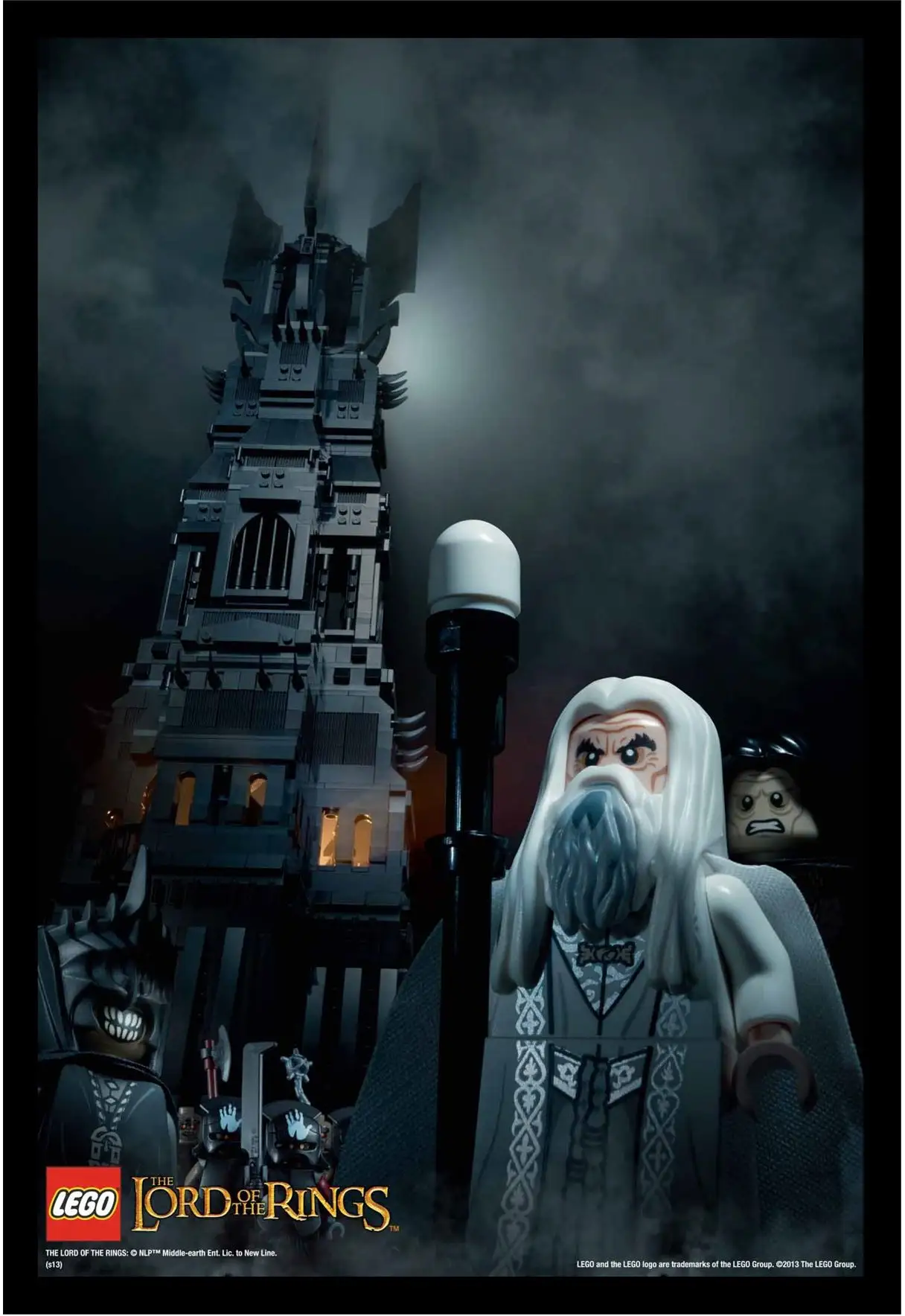 レゴ 5002517-1 Lord of the Rings Tower of Orthanc Poster ポスター