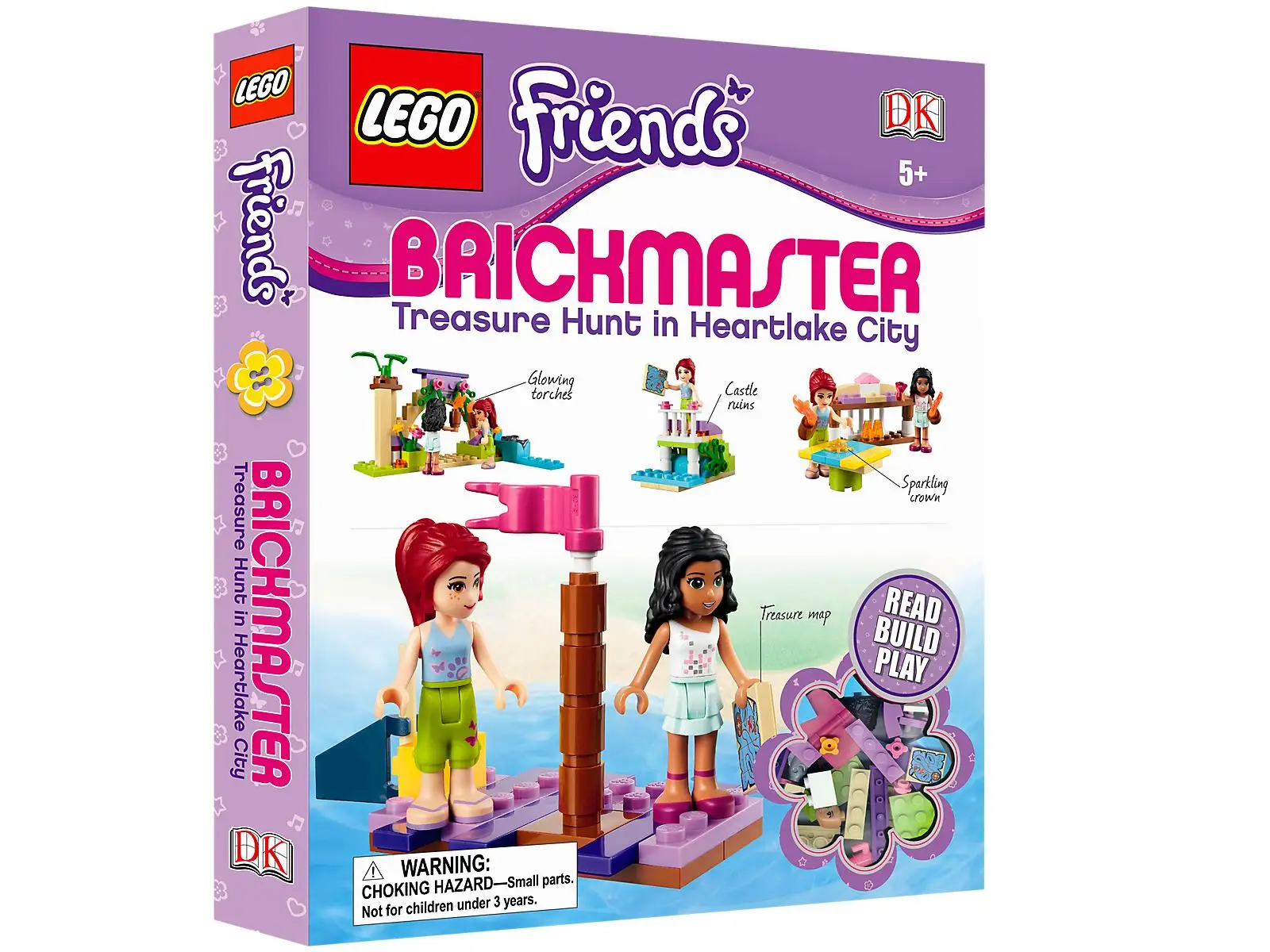 レゴ 5002890-1 Friends: Brickmaster: Treasure Hunt in Heartlake City 書籍