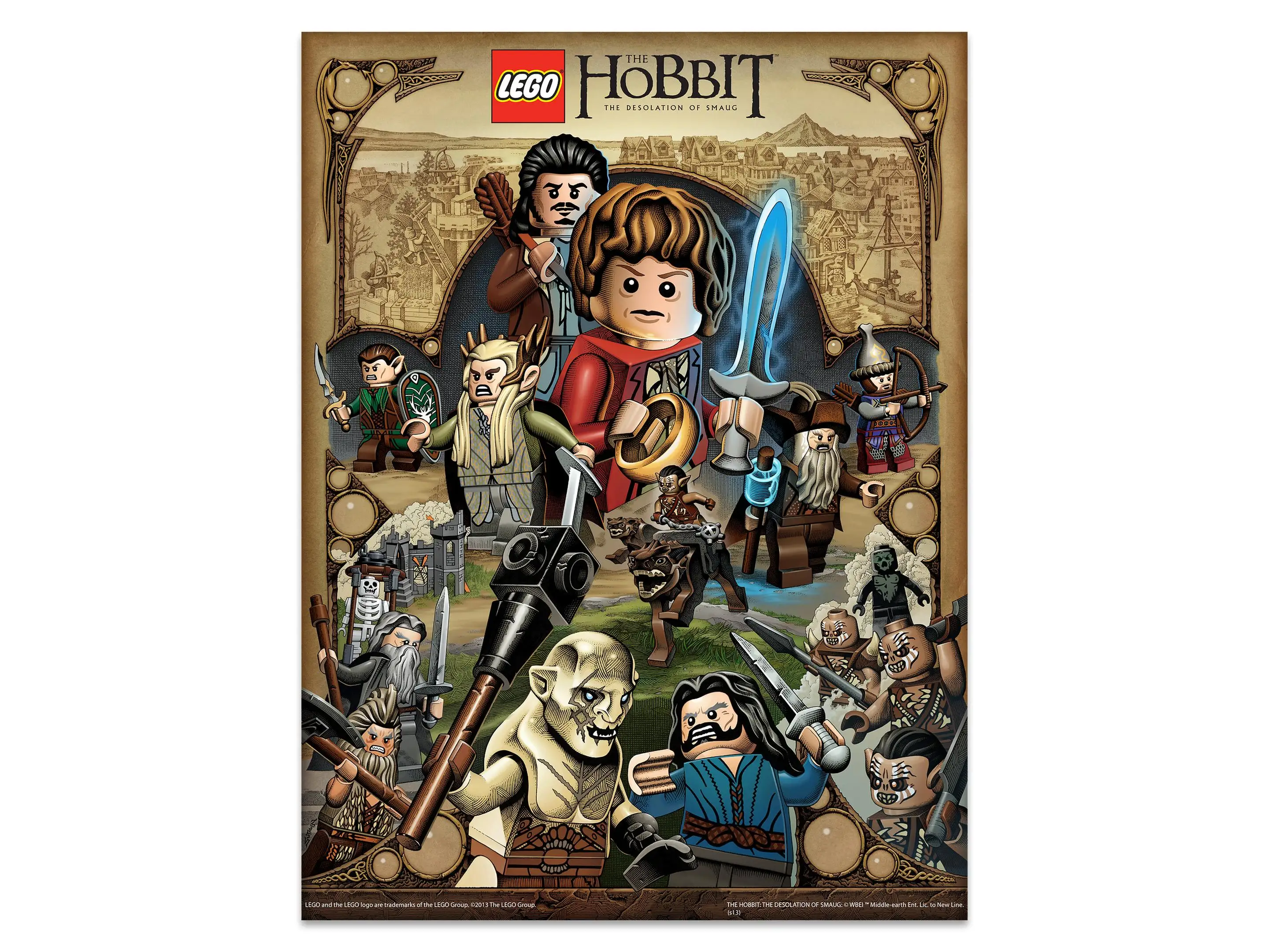 レゴ 5003573-1 The Hobbit Poster ポスター
