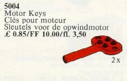 レゴ 5004-1 Keys for Windup Motor サービスパック