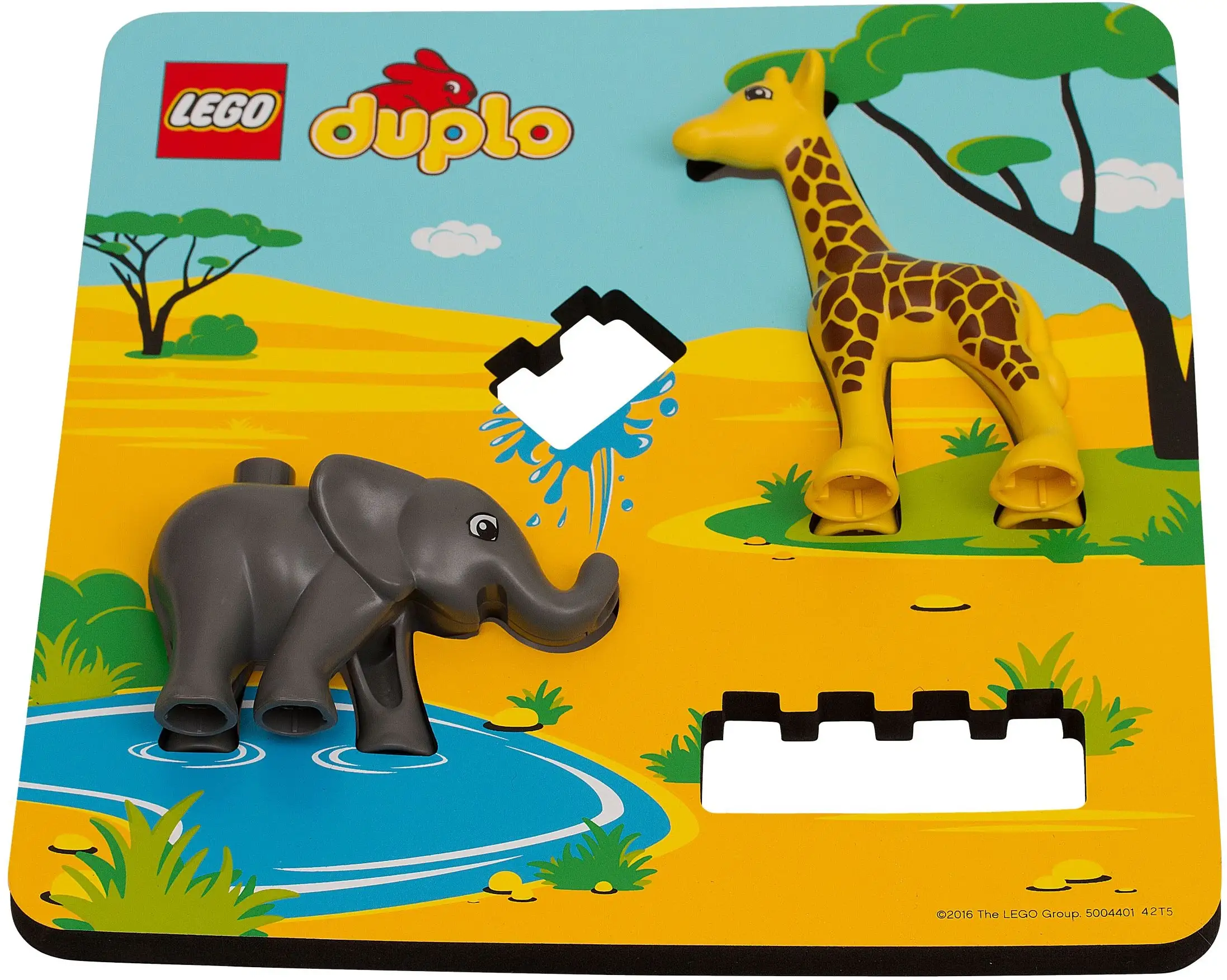 レゴ 5004401-1 Wildlife Puzzle デュプロ