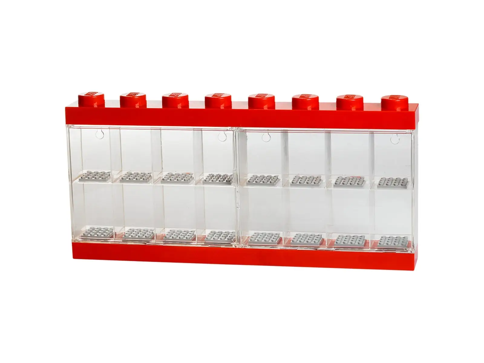レゴ 5004892-1 Minifigure Display Case 16 (Red) 収納