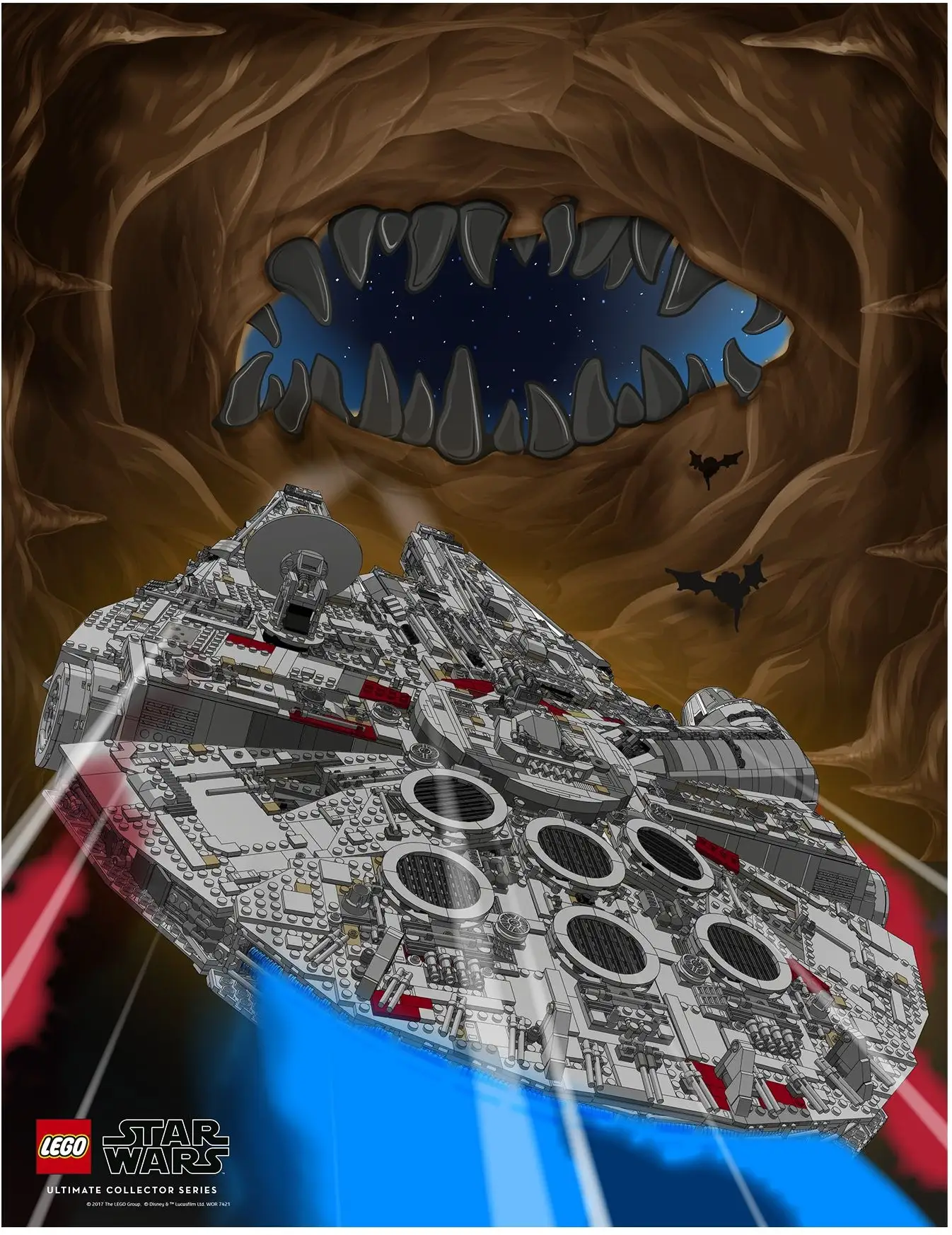 レゴ 5005445-1 Millennium Falcon Poster ポスター