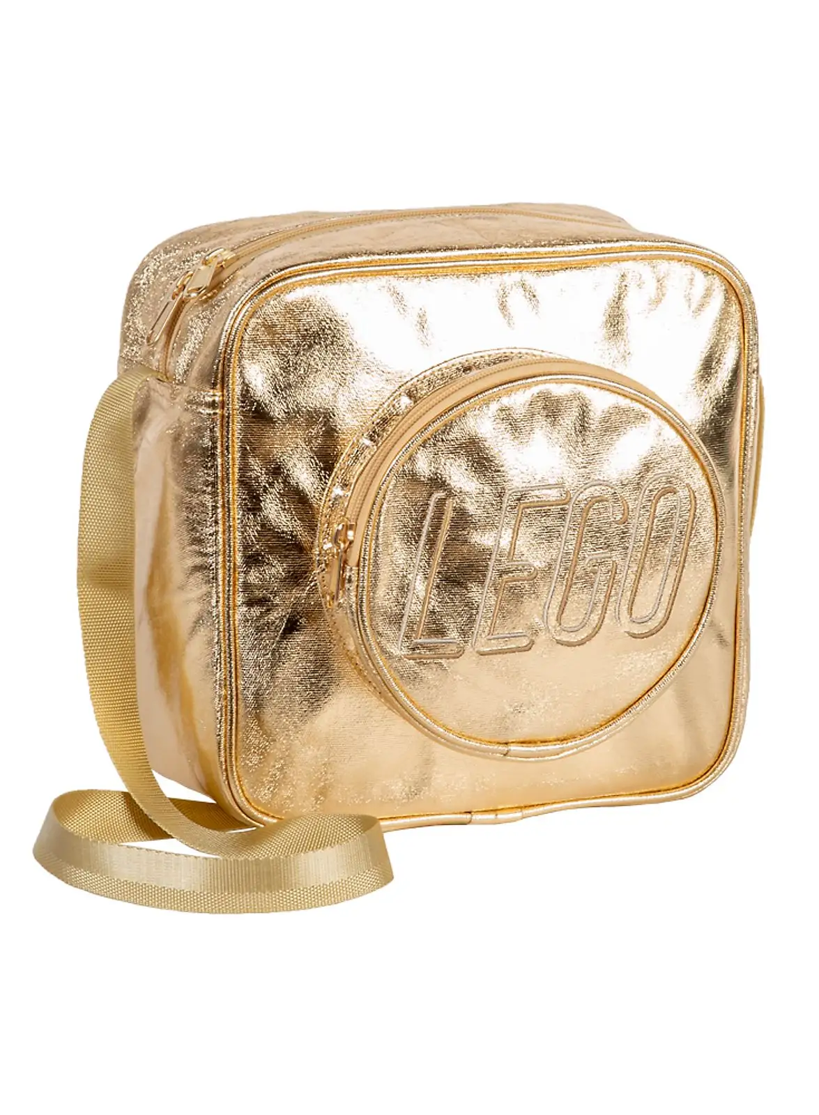 レゴ 5005816-1 Brick Crossbody Bag (Gold Metallic) グッズ