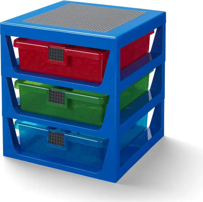 レゴ 5005875-1 3-Drawer Storage (Blue) 収納