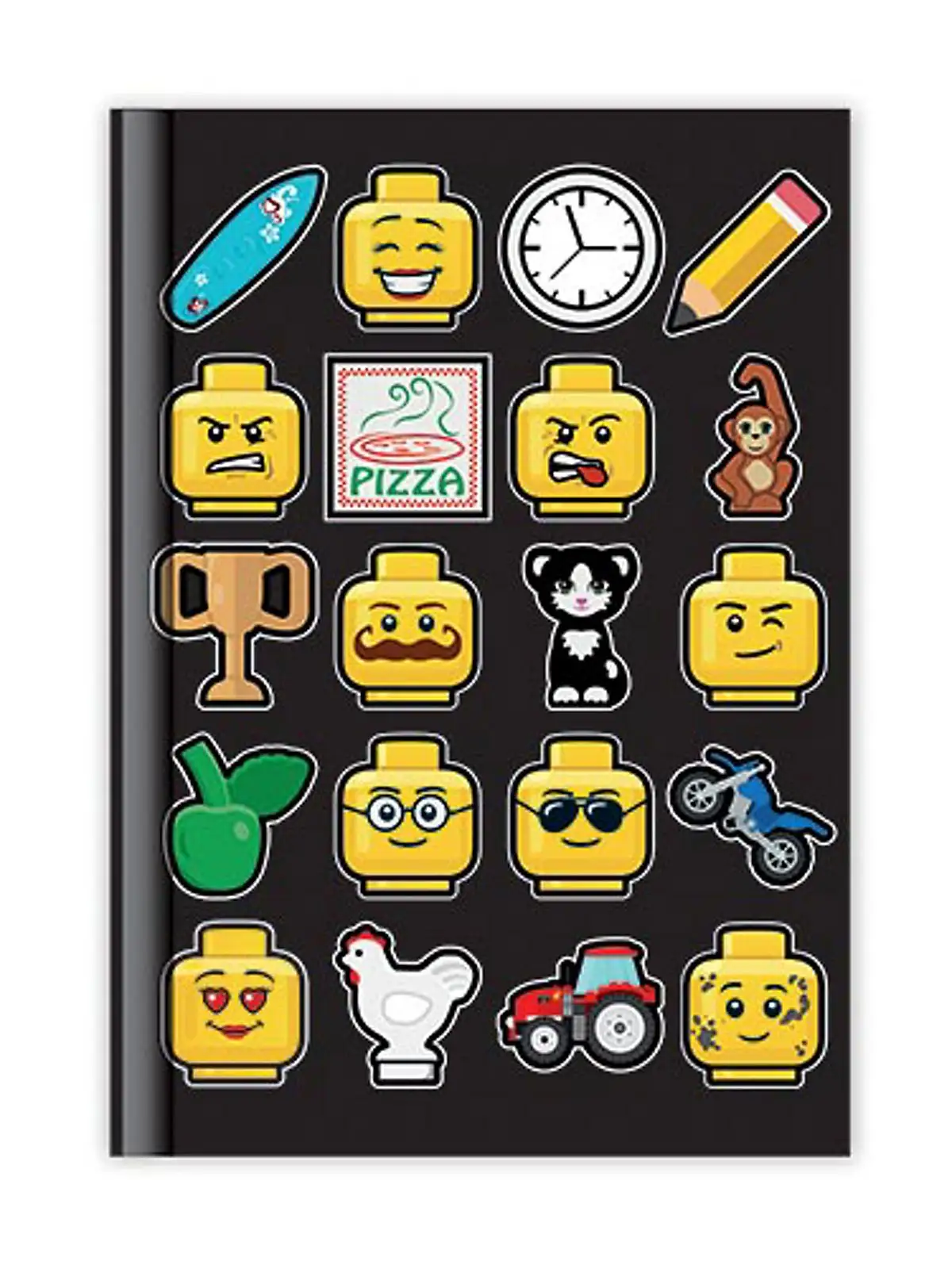 レゴ 5005900-1 Minifigure Notebook 文房具