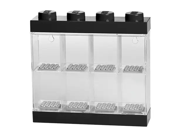 レゴ 5006152-1 Minifigure Display Case 8 (Black) 収納