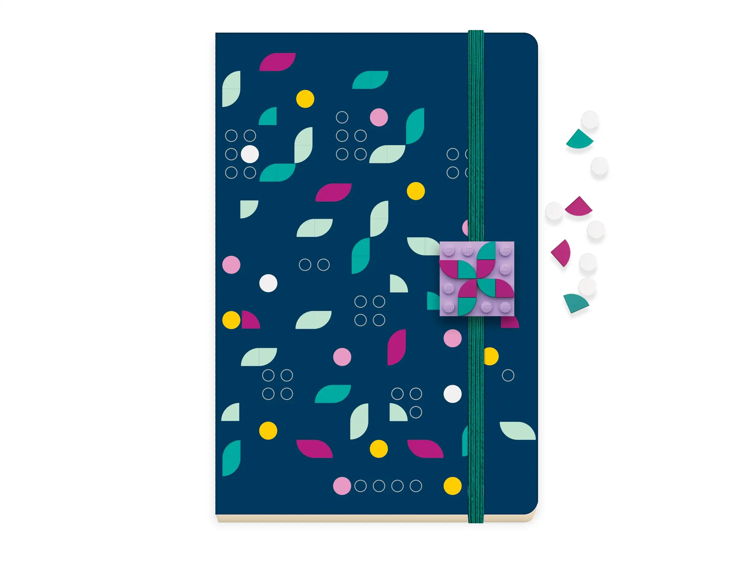 レゴ 5006273-1 Notebook with Elastic Band ドッツ