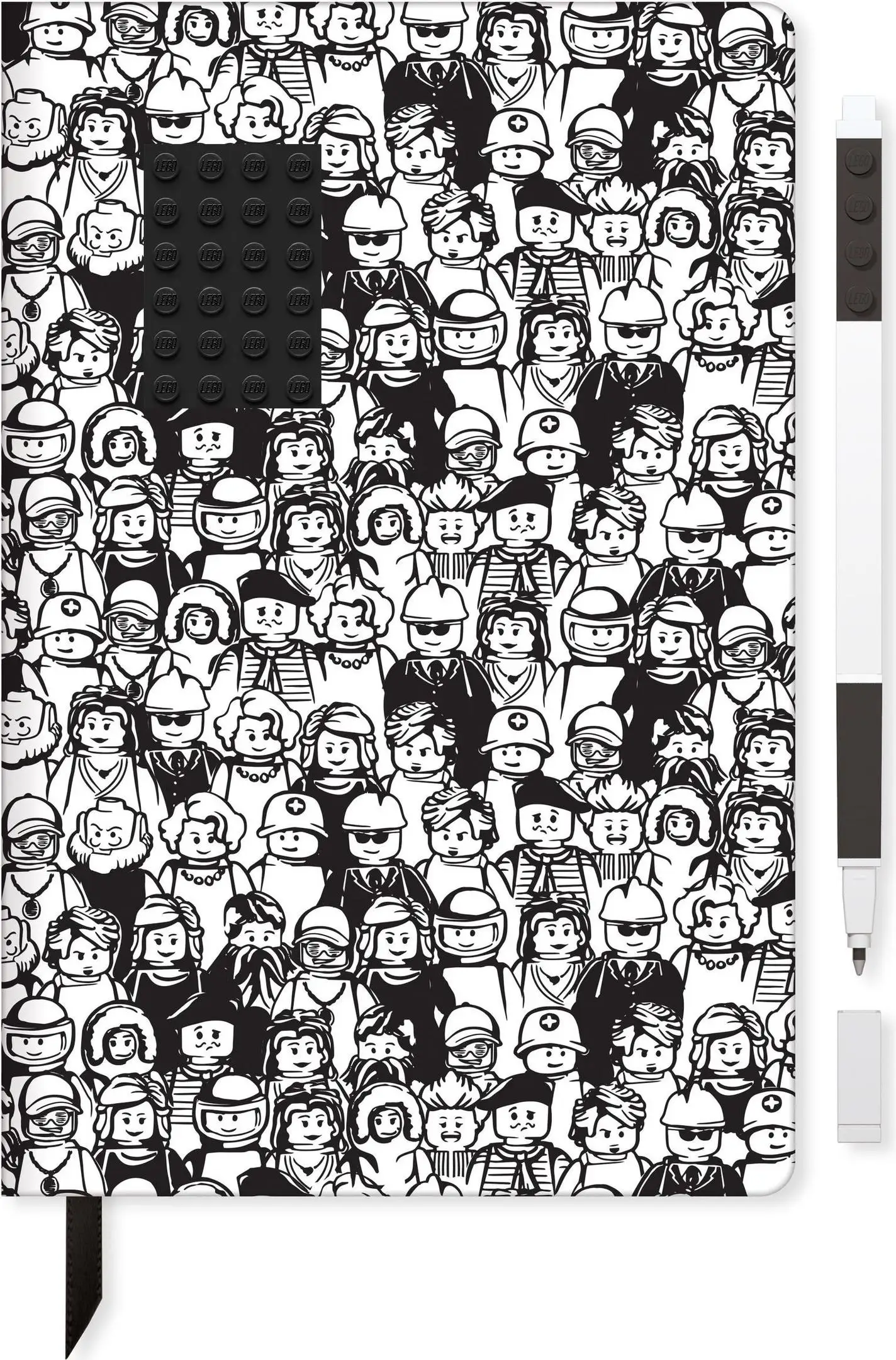 レゴ 5006295-1 Notebook with 1 Pen: Minifigure 文房具