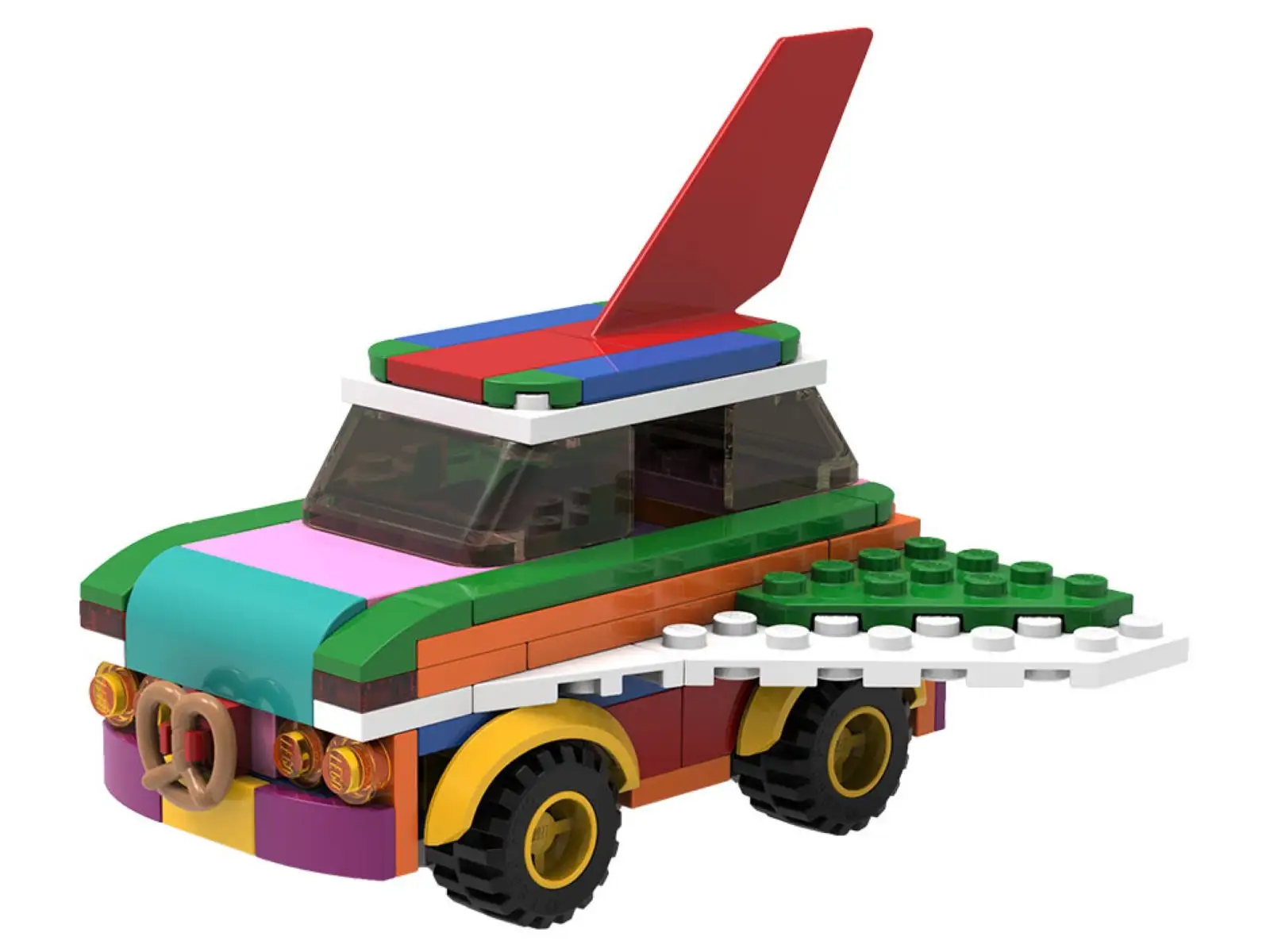レゴ 5006890-1 何度も組み立てられる空飛ぶ車 プロモーション