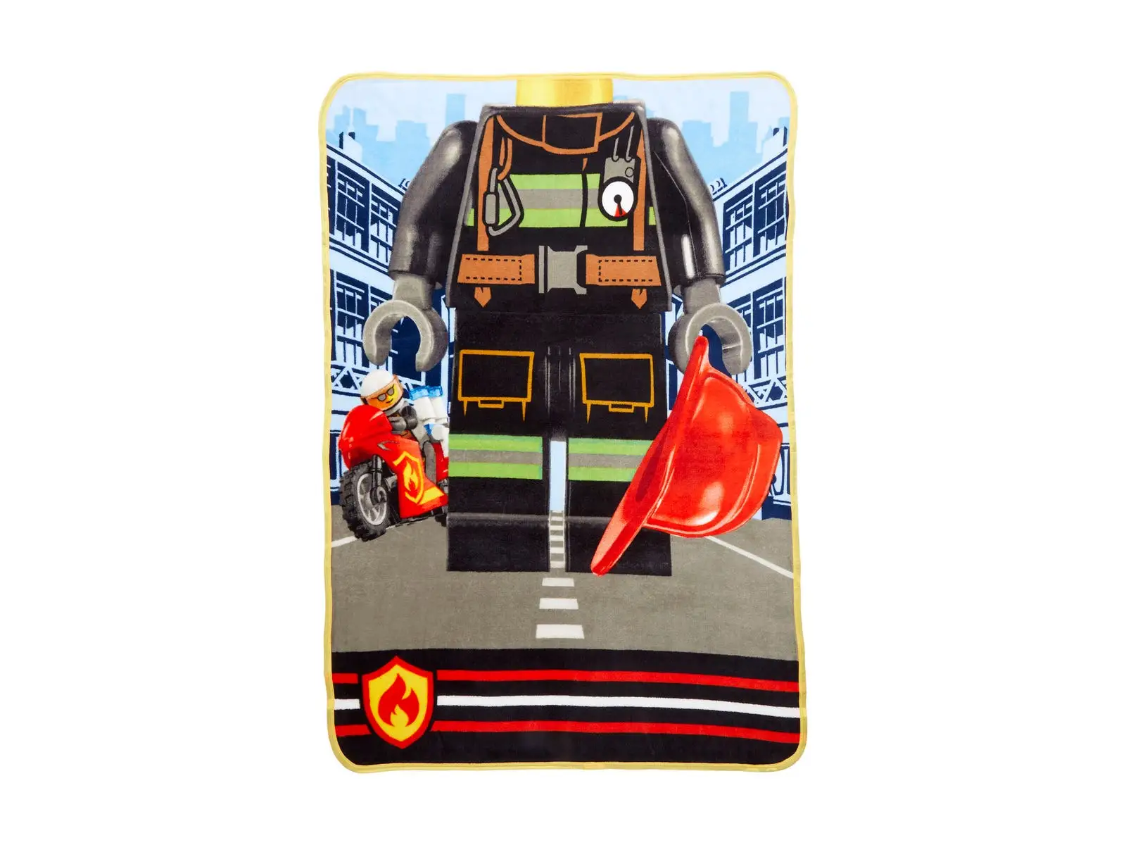 レゴ 5007181-1 City Fire Chief Plush Throw キッチン・寝具