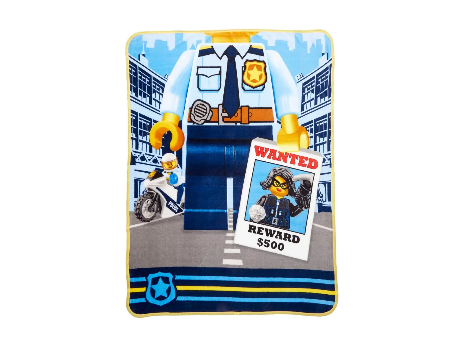 レゴ 5007183-1 City Police Plush Throw キッチン・寝具