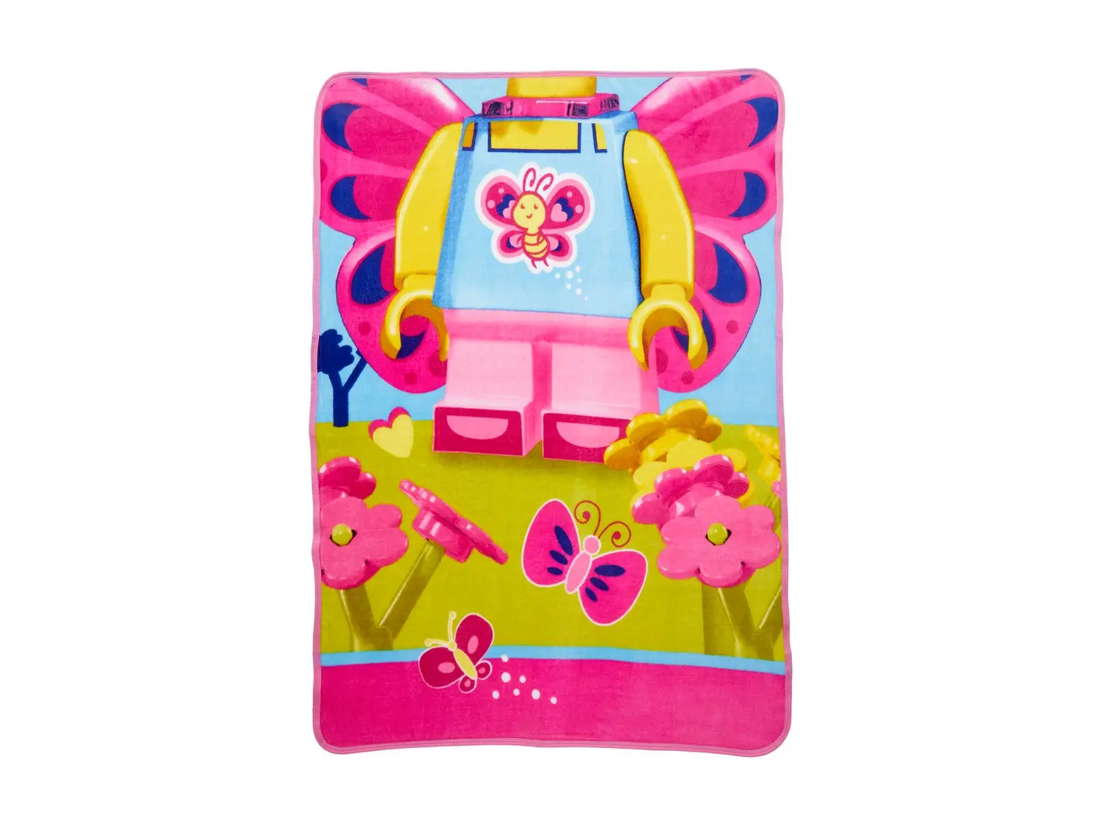 レゴ 5007184-1 Butterfly Plush Throw キッチン・寝具