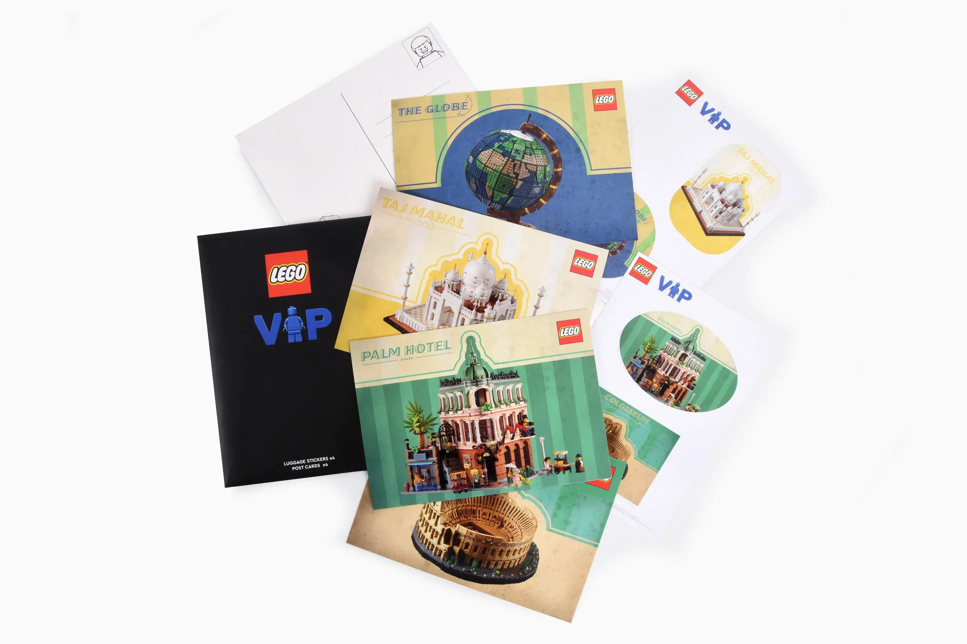 レゴ 5007520-1 Travel Postcard and Sticker Set 文房具