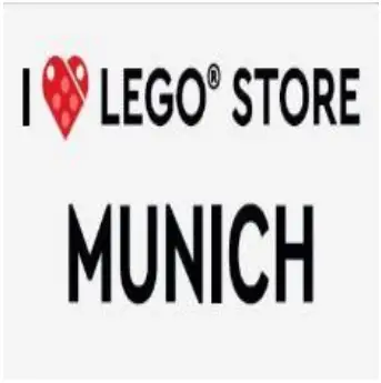 レゴ 5007547-1 I [Heart] LEGO Store Munich Tile ブランドストア