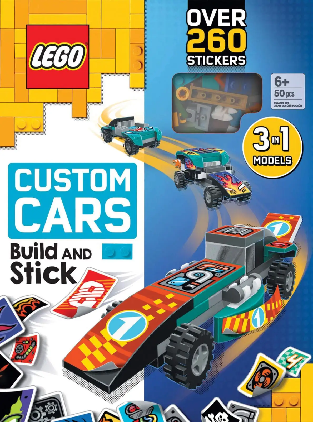 レゴ 5007552-1 Build and Stick: Custom Cars 書籍