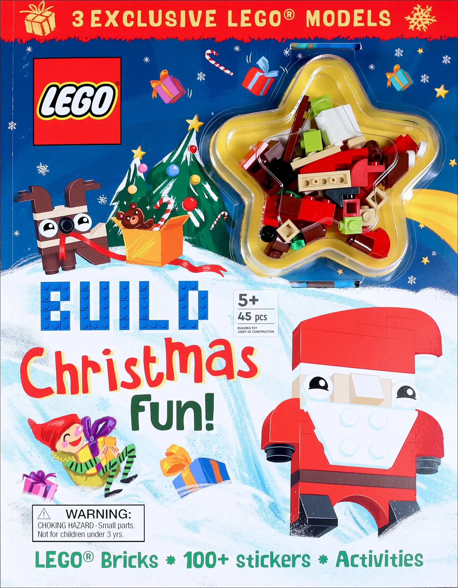 レゴ 5007567-1 Build Christmas Fun! アクティビティブック(付録つき)