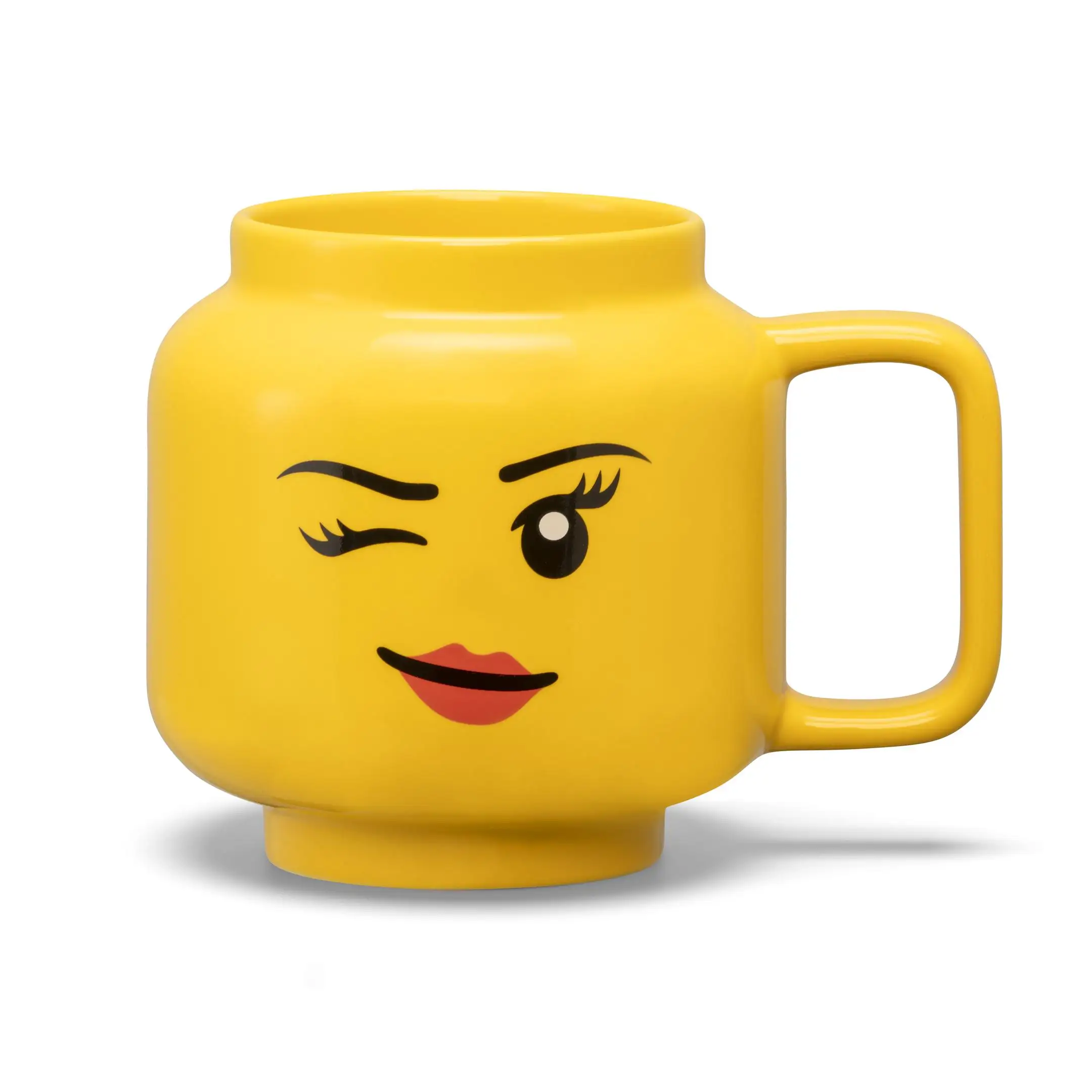 レゴ 5007876-1 Minifigure Ceramic Mug (Girl Winking 530ml) キッチン・寝具