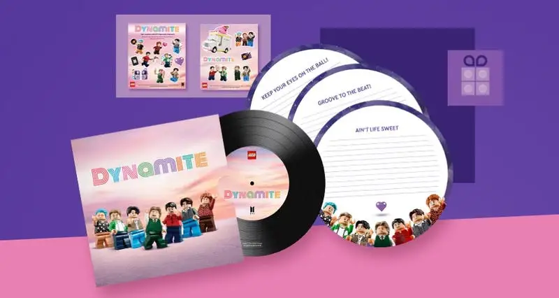 レゴ 5007900-1 Dynamite Special Postcards and Stickers 文房具