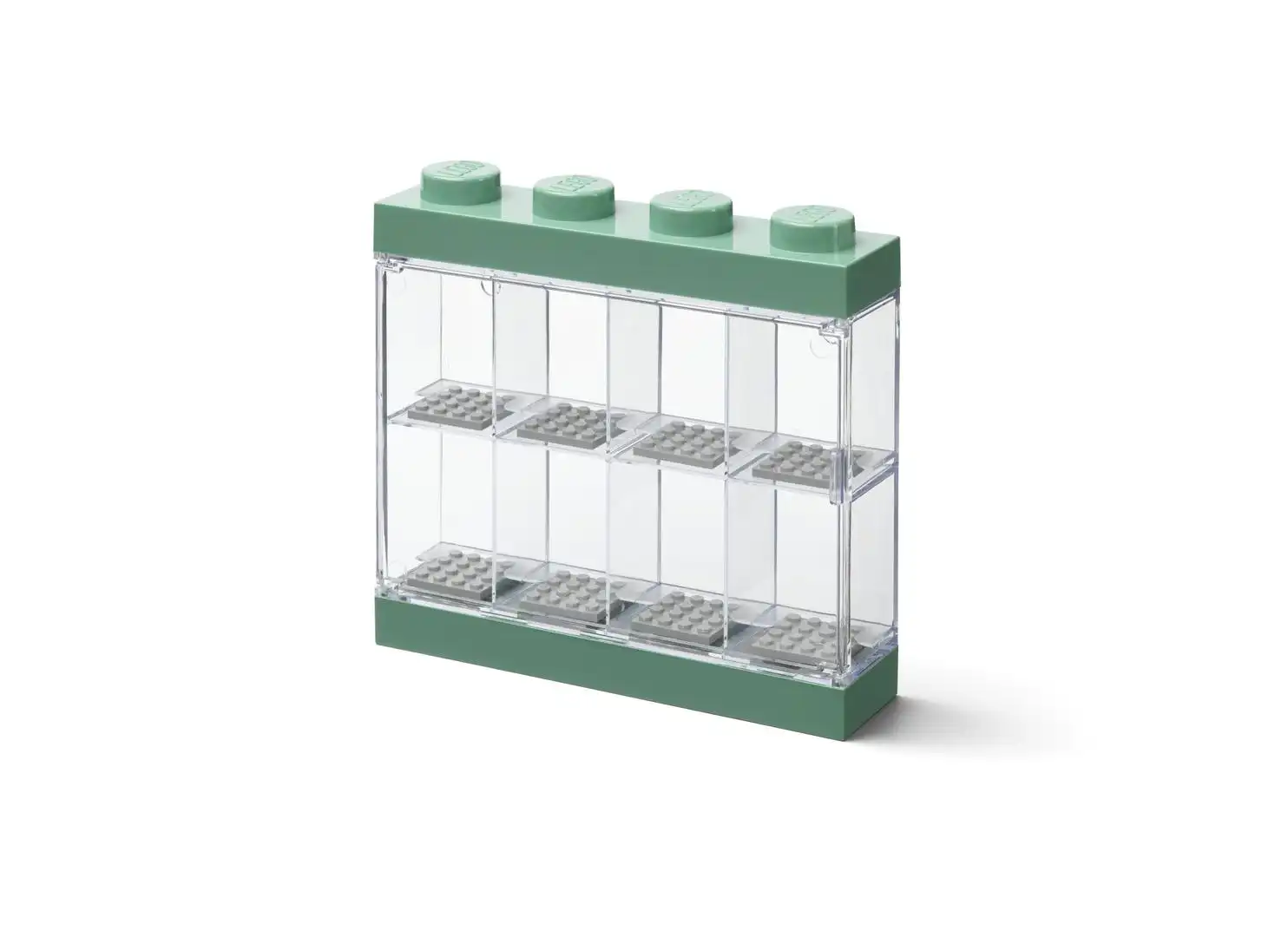 レゴ 5008021-1 Minifigure Display Case 8 (Sand Green) 収納