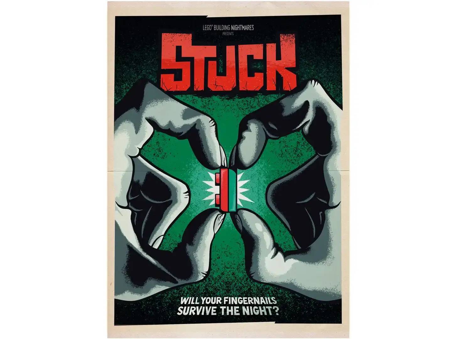 レゴ 5008242-1 Stuck Halloween Poster ポスター