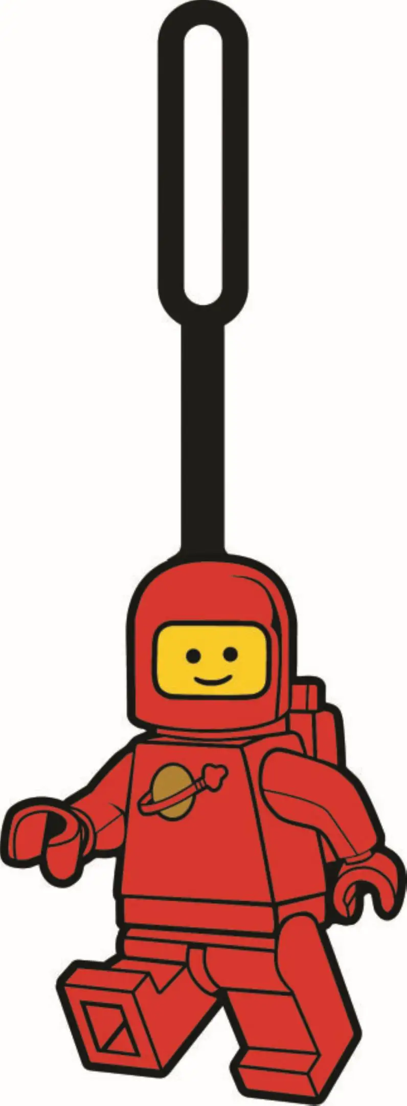 レゴ 5008988-1 Spaceman Bag Tag Red バッグタグ