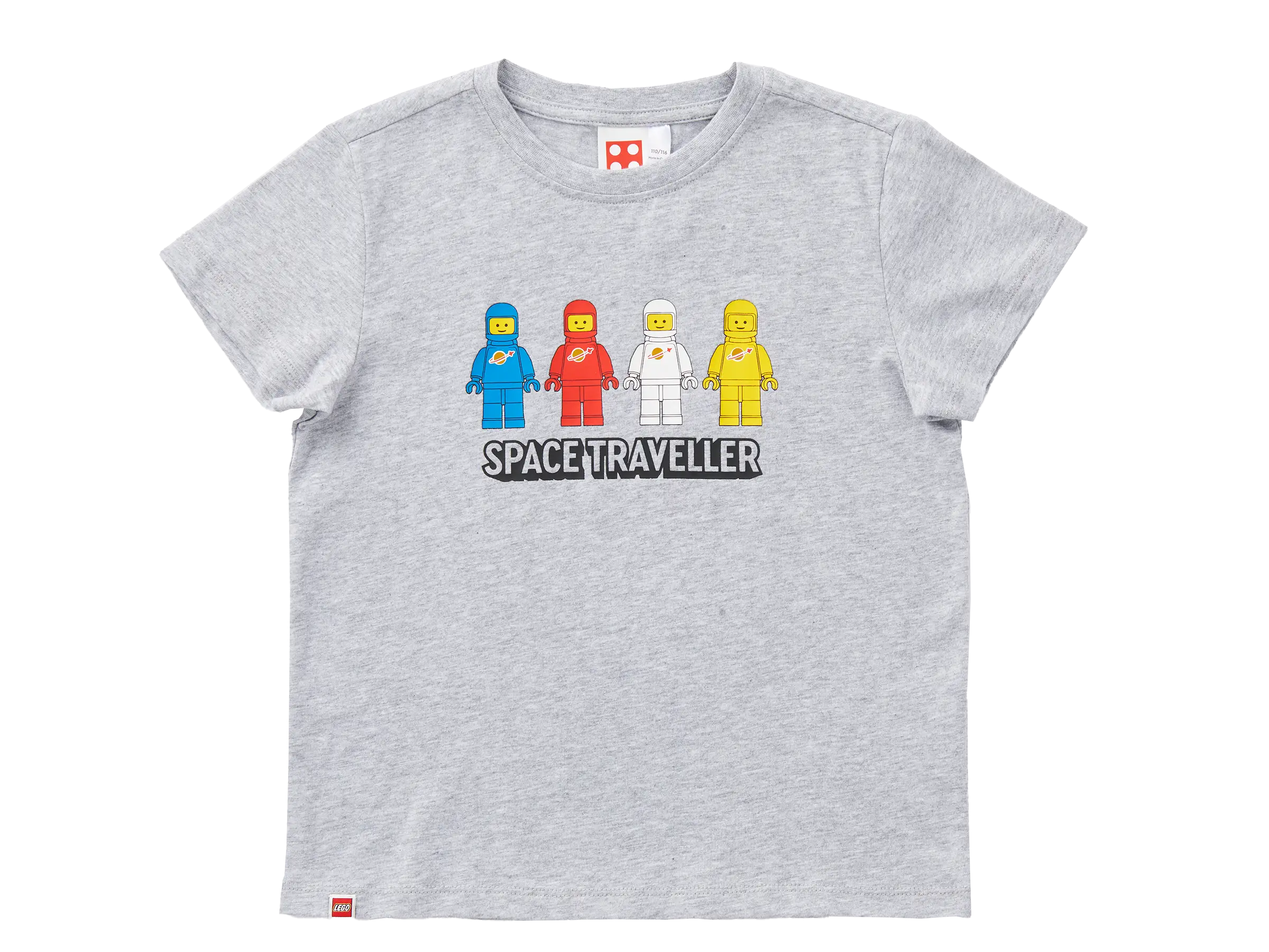 レゴ 5009115-1 Short-Sleeve Space Traveler Kids T-Shirt – Gray Mélange グッズ